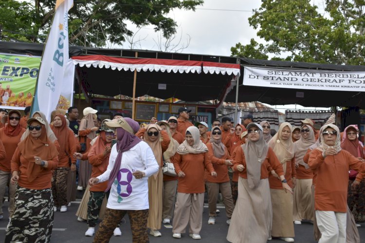 Civitas Akademik MTsN 1 Kota Hadiri Pencanangan HAB 78 di Pohuwato